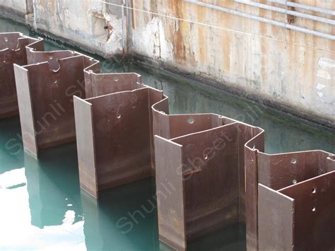 metal sheet piles for sale|steel sheet pile retaining wall.